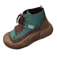 thumbnail image 4 of High Top s Rubber Sole Thick Soled Ankle Boots for Hiking Autumn 37, 4 of 8