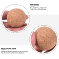 thumbnail image 3 of SWETRACE 6Pcs Replaceable Foosball Balls Khaki Synthetic Material Game Table Machine Compatible 1.41X1.41X1.41Inch, 3 of 8
