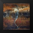 thumbnail image 2 of Swapnil 12x12 Black Modern Framed Museum Art Print Titled - Autumn, 2 of 5