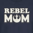 thumbnail image 2 of Junior's Star Wars: A New Hope Rebel Mom  Graphic Tee Navy Blue X Large, 2 of 3