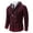 Red, variant on JTieacloth Mens Knitted Sweaters Men Casual Loose And Versatile Hooded Sweater European And Round Neck Zippered Cardigan Long Sleeved Knit Sweater(Blue)