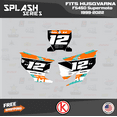 thumbnail image 3 of Kalair GFX Graphics Kit for Husqvarna FS450 SUPERMOTO (2019-2022) Splash Series, 3 of 5