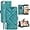 Green, variant on for iPhone SE 2022 Case/iPhone SE Case,iPhone 8/7/6/6S Phone Case Wallet Card Holder,Leather Stand Flip Cases,Wrist Strap, Closure,Shockproof Protective Cover Green