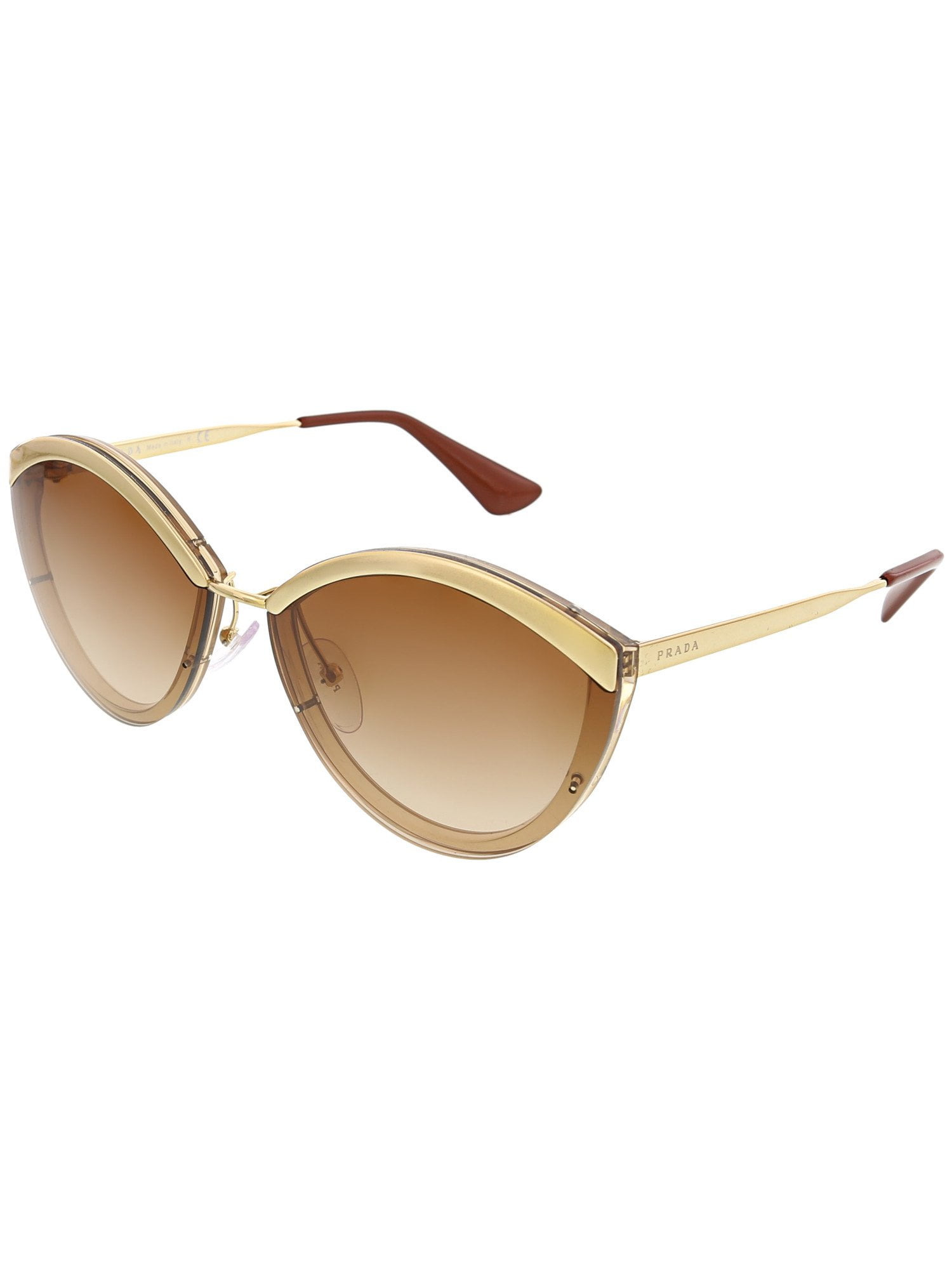 Prada cat eye sunglasses gold Clearance