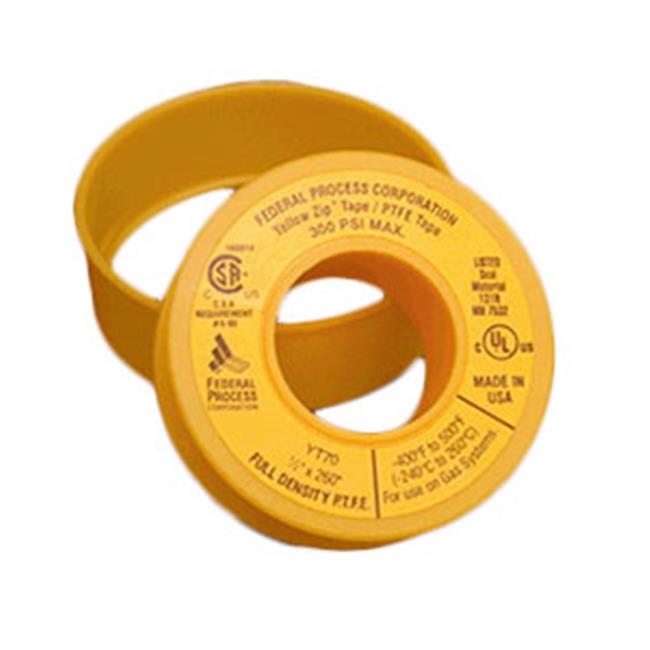FED.Process J6MYT7024 Yellow Ptfe Tape for Gas 1