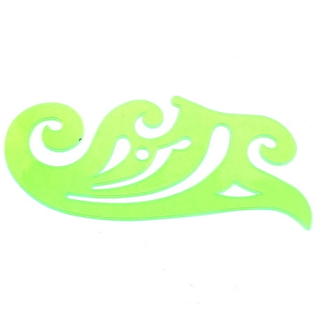 - Students Plastic Drawing Template Tool French Curve Ruler Clear 20cm Length