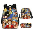 thumbnail image 2 of One-Piece Anime Backpack Set 3 Pieces with Shoulder Bag and Pencil Case for Women Men, Fashion Daypack, Classic High Backpack for Teens, Travel Laptop Backpacks, 2 of 9