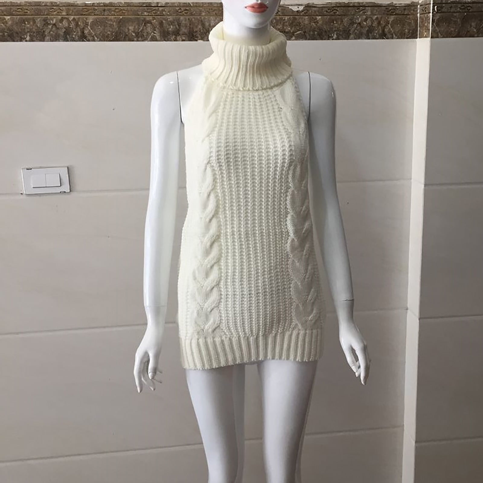 backless sweater dress anime Amazon.com: ZYTC Sexy Womens Lingerie Backless Sweater Dress Anime Sleeveless Cosplay Lingerie Costume Knit Sweater(Black): Clothing, Shoes & Jewelry