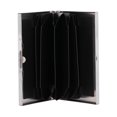 thumbnail image 1 of Cartera segura para hombres y mujeres - Estuche para tarjetas de presentación plateado Protector de tarjetas de crédito de acero inoxidable, 1 of 8