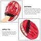 thumbnail image 5 of Sonducket Guante de entrenamiento para niños, saco de boxeo para hombres, equipo para adultos tailandeses, almohadillas para patadas, cojín de Boxeo Rojo, 5 of 6