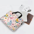 thumbnail image 5 of Laptop Bag Laptop Briefcase 15.7 x 3 x 11.8 Inches Laptop Bag Briefcases Laptop Storage Travel Laptop Bag Work Laptop Bag Pink Bird Cartoon, 5 of 8