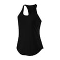 thumbnail image 4 of VV AVEORS Built In Bra Tank Tops For Women 2026 Dressy Casual Workout Racerback Sleeveless Camisole Top Slim Fit Padded Shirts Black S, 4 of 5