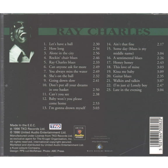 Original Artist Ray Charles Audio CD NEW
