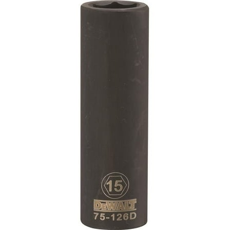 Stanley Tools 228384 15mm Impact Socket - 0.5 in. Drive
