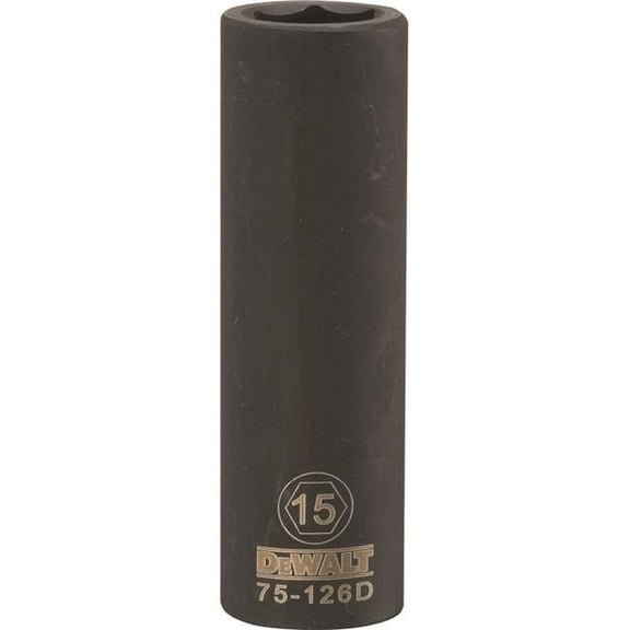 Stanley Tools 228384 15mm Impact Socket - 0.5 in. Drive