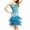 Sky Blue, variant on Homecoming Dresses Dgankt Women Tassel Formal Dress Sequin Strap Latin Dance Dress Mini Elegant Evening Prom Party Club Dance Gown