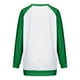 thumbnail image 5 of Camiseta informal de manga larga con cuello redondo y estampado navideño para mujer Pompotops qwe23969, 5 of 5