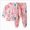 C379--Watermelon Red, variant on 3-6 Months Pajama Sets for Baby Toddler Boys & Girls Kids Snugfit Pj Sleepers -Pieces Long Sleeve Top and Pants Sleepwear Clothes Girls Long Sleeved Home Clothes Pink