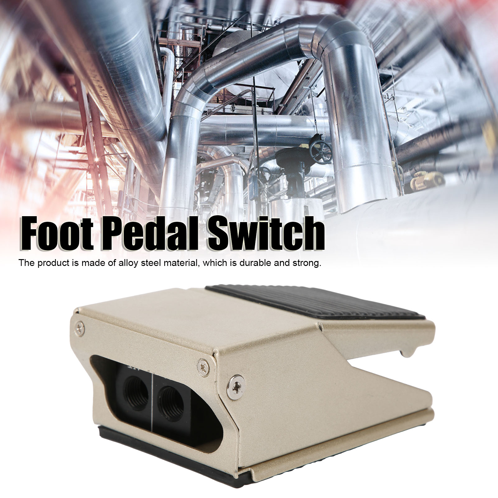 Alipis Valve à Pédale Momentanée, Pneumatique 5 Voies 3