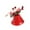 Red, variant on LHWEN Personalized Jingle Bell Ornament Red Christmas Tree Hanging Decor Decorative Pendants Dolls Rustic Indoor Decoration Festive Bell Pendants Versatile Ornament for Tree Party Wedding Home