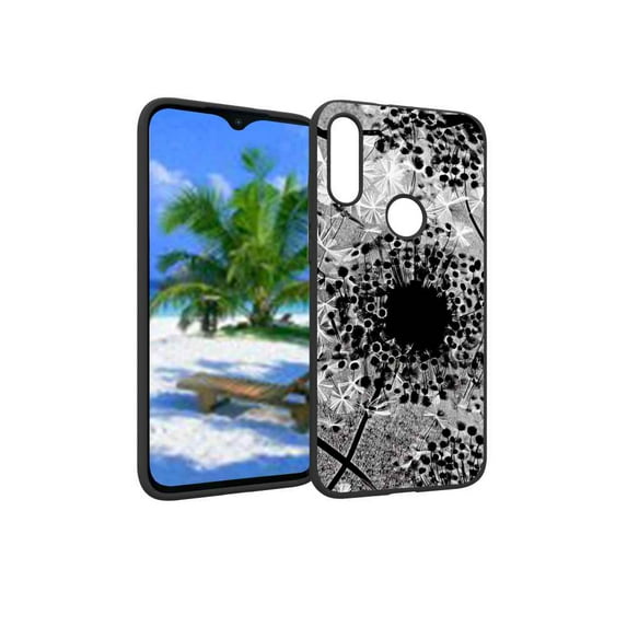 Compatible with Moto E 2020 Phone Case, Dandelions-6th-Gen-195 Case Silicone Protective for Teen Girl Boy Case for Moto E 2020