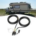 thumbnail image 3 of 26Ft 4Pin 5 Wire Trailer Wiring Harness Trailer Light Kit Connector For Rv Boat, 3 of 7