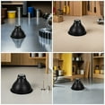 thumbnail image 3 of TEHAUX 2Pcs Reptile Heat Dome Lamp Cover in Black with Reflective Material for Uniform Terrarium Heating, 3 of 8