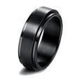 thumbnail image 3 of De Anillos De Acero Inoxidable Para Hombres Y Mujeres, Anillos Anchos Vintage, Anillo De Amistad De Compromiso, Anillos Con Cadena, Anillos Giratorios 4 Uds Noticed AP006526-04, 3 of 6