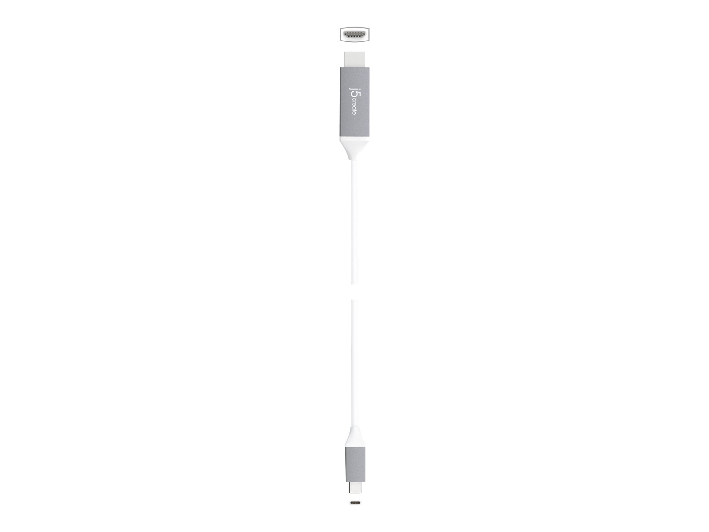 CABLE,HDMI,6',4K,GY