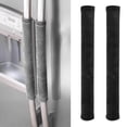 thumbnail image 4 of Billuyoard Paquete de 2 cubiertas para manija de puerta de refrigerador, decoración para electrodomésticos de cocina, protector de huellas Type10 NO10, 4 of 6