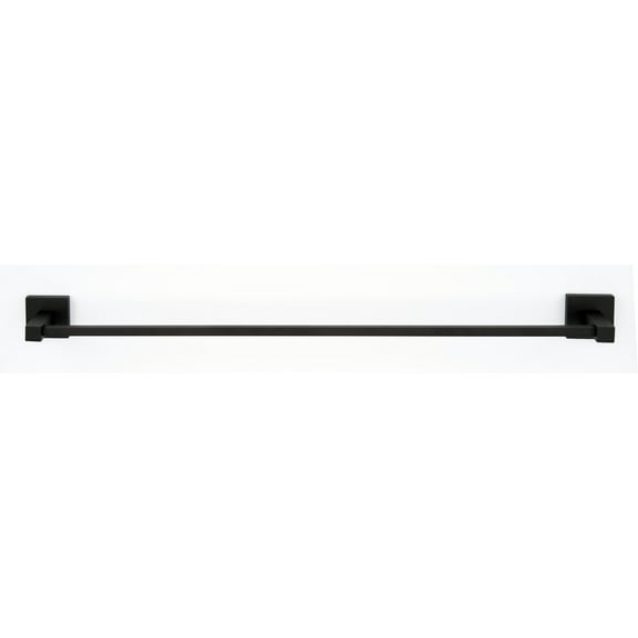 Alno A8420-24 Contemporary Ii 24" Wide Single Towel Bar - Black