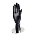 thumbnail image 5 of Wooden Hand Model Right Hand Model Multipurpose Lightweight 10 Inches Art Mannequin Hand for Sketching Drawing Hand Jewelry Display Ornament Black, 5 of 9