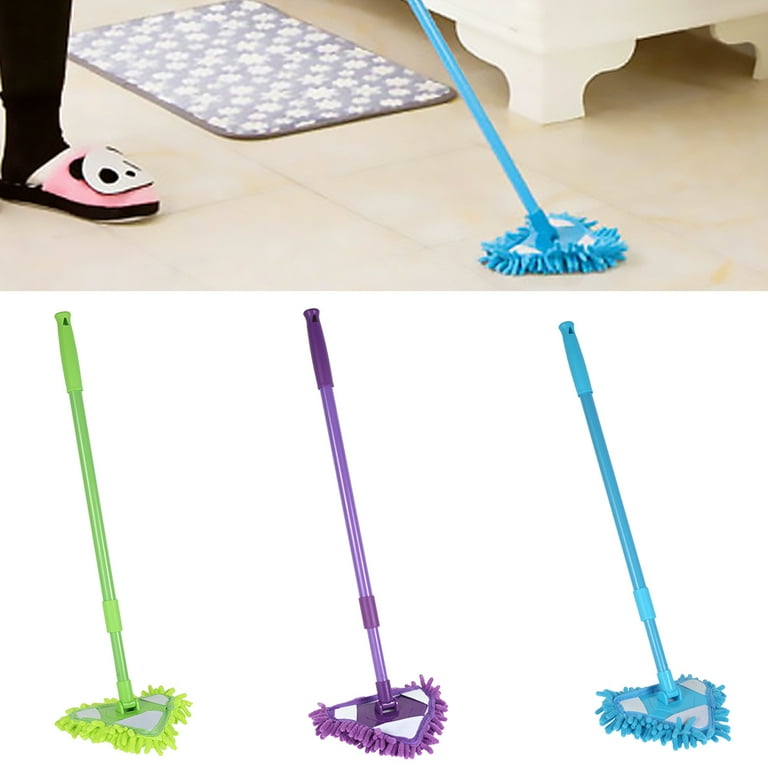 AoHao 180 Degree Rotatable Adjustable Triangle Cleaning Mop Cleaning  Supplies, Floor Mop, Dust Removal Mop, Household Wall And Ceiling, Floor  Cleaning