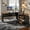 Dark Walnut Gray, variant on Fnova 63" L-Shaped Executive Desk with Storage Cabinet and Drawers, Large Office Desk with File Drawer, Industrial Computer Desk Workstation for Home Office