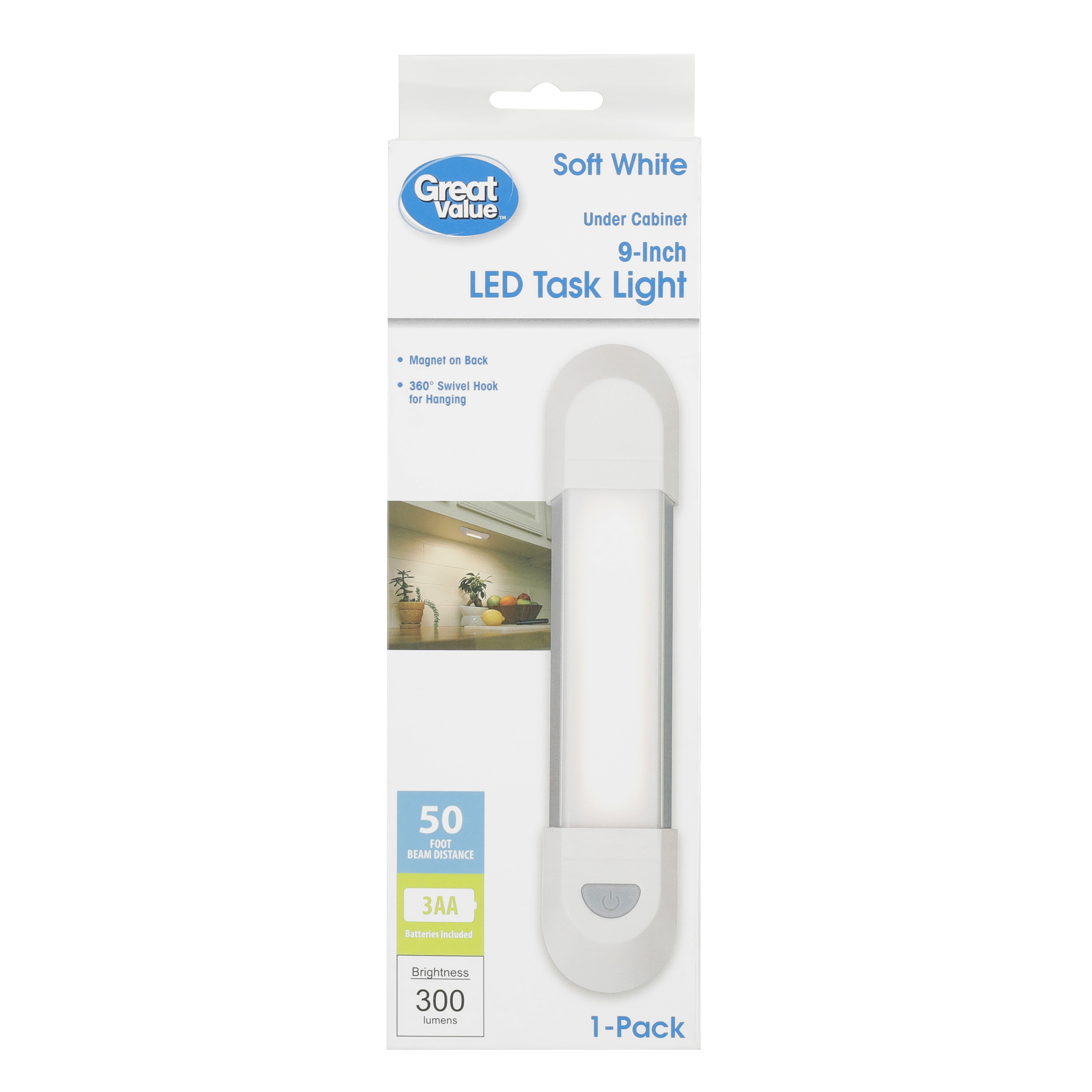 Great Value 300-Lumen Battery-Operated LED Light photo 6