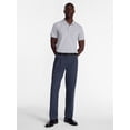thumbnail image 2 of George Men's Straight Fit Pleated Pants, Sizes 28-48, 2 of 5