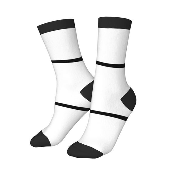 Kids Boys Girls Socks Fun Novelty Toddler Socks Funny Crew Children Teenage Soccer Socks Black White Outlined Dog Bone1