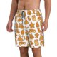thumbnail image 2 of Fotbe Christmas Elements Trajes de Baño Estampados para Hombre, Shorts de Verano de Secado Rápido, Ropa de Playa, Bañadores-X-Large, 2 of 6