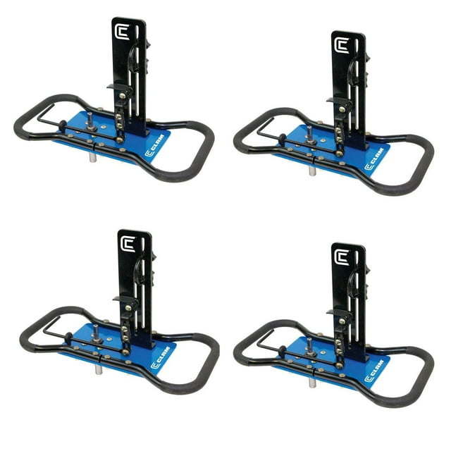 Clam 9935 Heavy Duty Steel Ice Fishing Drill Auger Conversion Kit (4 Pack)