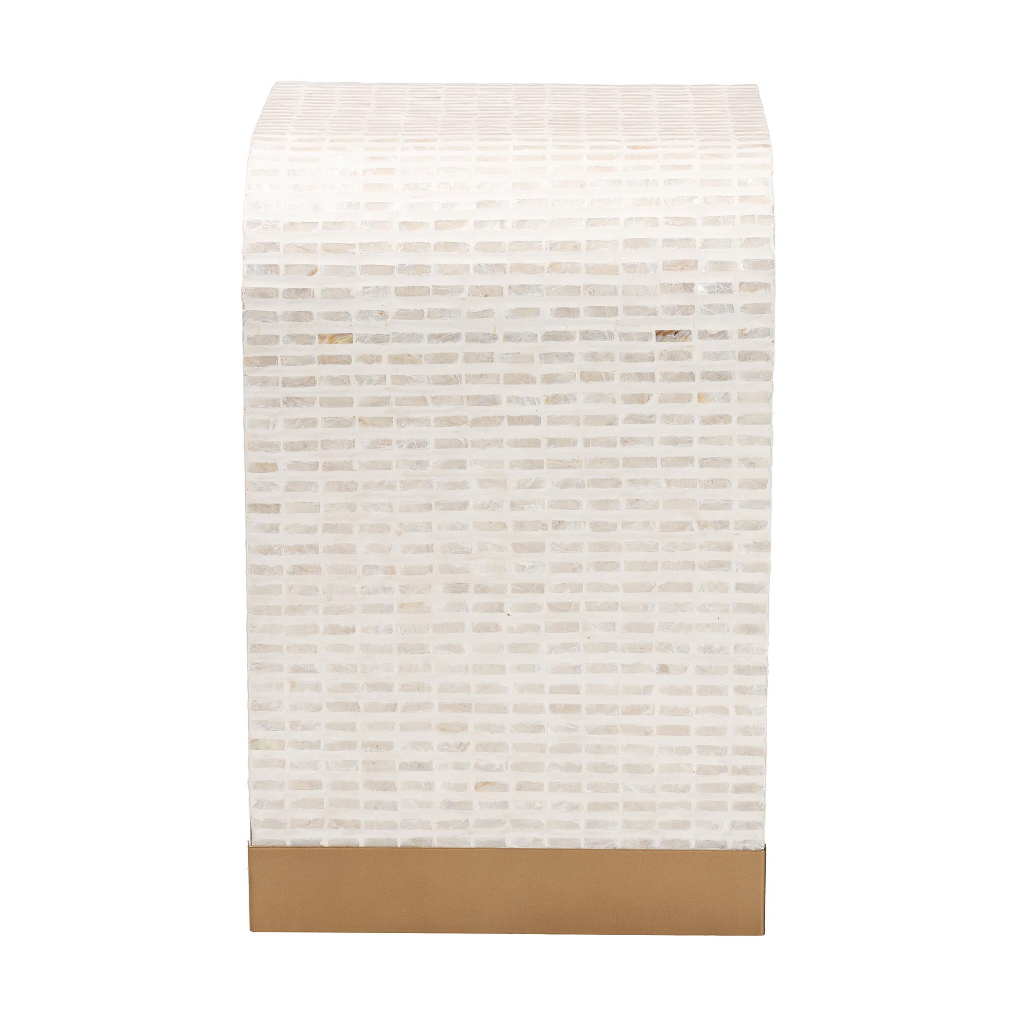 bali & pari Carlyn Coastal Accent Table Set, 3-Piece, Beige
