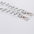 thumbnail image 4 of Bolso de cadena 40 cm Punk Metal Grueso Correa de hombro Bolso de bricolaje Asas Plata, 4 of 9