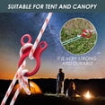 thumbnail image 3 of Aluminum Alloy Guyline Cord Adjuster Camping Rope Tensioner Tent Rope Tightener for Tent Camping Hiking Activity, 3 of 9