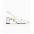 thumbnail image 2 of Womens Pumps Pointed Toe Slip on Slingback Cute Bowknot Classic Chunky Block Heels, 2 of 6