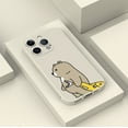 thumbnail image 3 of Get Creative with a Unique Design: Fun Picture Matte Silver Phone Case for iPhone 15 Pro Max 14 13 12 Pro 11, 3 of 4