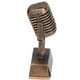 thumbnail image 4 of LetCart Trofeo De Premio De Música Micrófono Decorativo De Resina Sintética Adorno De Mesa Para Competencia De Canto En Casa, 4 of 14