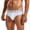 White, variant on Sngxgn Men's Boxer Briefs Stretch Underwear Underpants Regular Leg(Red,M)