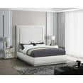 thumbnail image 1 of Tête de Lit Rembourrée 72 Pouces en Lin Crème avec Support de Matelas -Très Grand, 1 of 7