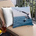 thumbnail image 1 of Ahgly Company Sports Fishing Outdoor Throw Pillow, 18 inch by 18 inch, 1 of 6