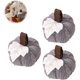 thumbnail image 1 of Mini calabazas, calabazas blancas, mini calabazas blancas, mini calabazas para manualidades, colgante de calabaza pequeña de punto, colgante de calabazas pequeñas de punto para Halloween, decoración d, 1 of 7