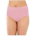 thumbnail image 4 of Bali Women's Microfiber Seamless Brief Panty (Pack of 3) 3 Blushing Pink, 4 of 4